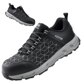 Steel Toe Shoes for Men US Size 11 Athletic Work Shoe Sneakers Black