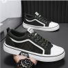 Summer fashion trend, versatile men's new breathable canvas shoes and casual sports shoes
