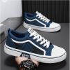 Summer fashion trend, versatile men's new breathable canvas shoes and casual sports shoes
