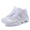 Men and women with the same fashion sneakers couple high top thick sole basketball shoes 36-45