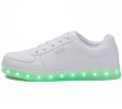 Men's and women's new leisure led luminous shoes seven colored lights low help trend everything casual board shoes