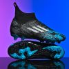 New high top Mandarin duck two-color long spike broken spike football sneakers