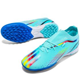 New men's and women's long nails broken nails professional game football shoes (Color: Moonlight (broken nail)Size43)