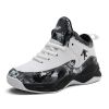New students comfortable breathable trend basketball shoes high top fashion children sports shoes 31-40
