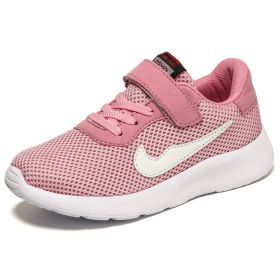 Children's shoes new trend breathable comfortable mesh running shoes for men and women children's shoes Student sports shoes 28-40 (Color: pinkSize37)
