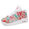 New men's and women's trend fashion personality basketball sneakers fashion match men's sneakers 5 colors