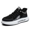 Autumn and winter men's new trend fashion plush casual shoes comfortable warm men's sports shoes