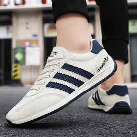 Fashion trend new men's Forrest Gump shoes casual sports shoes (Color: BeigeSize44)