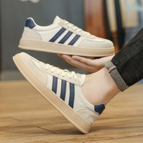 Men's new fashion casual shoes comfortable breathable casual sports shoes 39-44 (Color: khakiSize40)