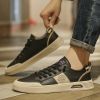 Men's new leather leather light luxury fashion board shoes trend fashion all match small white shoes casual men's shoes
