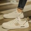 Men's new leather leather light luxury fashion board shoes trend fashion all match small white shoes casual men's shoes