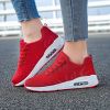 Large size new flying woven fashion casual sports women's shoes shaking shoes heightening shoes trend women's shoes