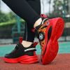 Explosive basketball shoes boys' and girls' sneakers summer breathable boys' sneakers Middle school kids student sneakers