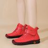 Winter new large size women high top soft sole comfortable casual cotton shoes warm cotton boots 36-44