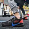 New comfortable breathable sports shoes men's anti-slip wear sports shoes youth professional combat basketball sports shoes