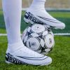 Large size youth adult football shoes long spikes short spikes sports football shoes