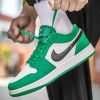 New Air Force AJ1 green apple couple shoes men's sports basketball shoes fashion trend match men's and women's casual sports shoes 36-45