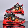 Explosive basketball shoes boys' and girls' sneakers summer breathable boys' sneakers Middle school kids student sneakers