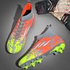 New high top Mandarin duck two-color long spike broken spike football sneakers