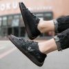 Explosive fashion trend men's handsewn casual leather shoes men's fashion shoes 38-48 leather size