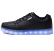 Men's and women's new leisure led luminous shoes seven colored lights low help trend everything casual board shoes
