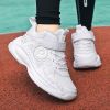 Explosive basketball shoes boys' and girls' sneakers summer breathable boys' sneakers Middle school kids student sneakers