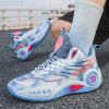 New men's and women's fashion trends comfortable breathable basketball sneakers outdoor men's sneakers 35-45
