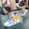New men's and women's trend fashion personality basketball sneakers fashion match men's sneakers 5 colors