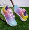 New seamless cutting process breathable shock absorption wear-resistant non-slip children's tennis badminton shoes Sports tennis shoes 30-41
