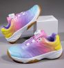 New seamless cutting process breathable shock absorption wear-resistant non-slip children's tennis badminton shoes Sports tennis shoes 30-41