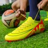 New comfortable breathable spike professional youth adult football shoes Training shoes Competition sneakers 35-45
