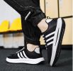 New men's trendy, fashionable and versatile mesh casual board shoes, men's casual shoes