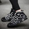 Men and women with the same fashion sneakers couple high top thick sole basketball shoes 36-45