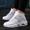 Men and women with the same fashion sneakers couple high top thick sole basketball shoes 36-45