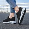 Large size new flying woven fashion casual sports women's shoes shaking shoes heightening shoes trend women's shoes