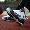 New students comfortable breathable trend basketball shoes high top fashion children sports shoes 31-40