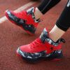 New students comfortable breathable trend basketball shoes high top fashion children sports shoes 31-40