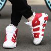 Men and women with the same fashion sneakers couple high top thick sole basketball shoes 36-45