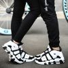 Men and women with the same fashion sneakers couple high top thick sole basketball shoes 36-45