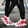 Men and women with the same fashion sneakers couple high top thick sole basketball shoes 36-45