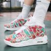 New men's and women's trend fashion personality basketball sneakers fashion match men's sneakers 5 colors