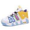 New men's and women's trend fashion personality basketball sneakers fashion match men's sneakers 5 colors