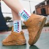 New men's and women's trend fashion personality basketball sneakers fashion match men's sneakers 5 colors