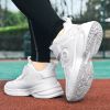 Explosive basketball shoes boys' and girls' sneakers summer breathable boys' sneakers Middle school kids student sneakers
