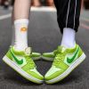 New Air Force AJ1 green apple couple shoes men's sports basketball shoes fashion trend match men's and women's casual sports shoes 36-45