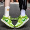 New Air Force AJ1 green apple couple shoes men's sports basketball shoes fashion trend match men's and women's casual sports shoes 36-45
