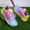 New seamless cutting process breathable shock absorption wear-resistant non-slip children's tennis badminton shoes Sports tennis shoes 30-41