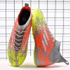 New high top Mandarin duck two-color long spike broken spike football sneakers