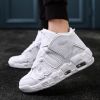 Men and women with the same fashion sneakers couple high top thick sole basketball shoes 36-45