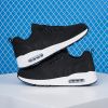 Large size new flying woven fashion casual sports women's shoes shaking shoes heightening shoes trend women's shoes
